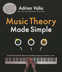 MUSIC THEORY MADE SIMPLE: Essential Concepts for Budding Composers, Musicians and Music Lovers by Adrian Valia
